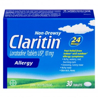 Claritin Allergy 24-Hour, 30 Tablets